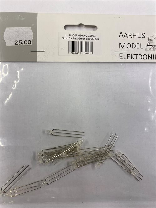 Aame 0030 LEDs, GELB, LED, 3 mm, 2V, 20 Stk